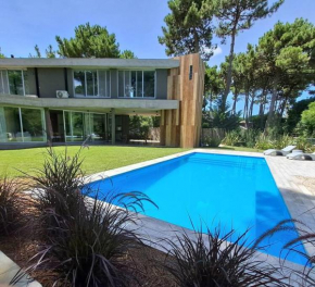 Moderna casa en la playa.